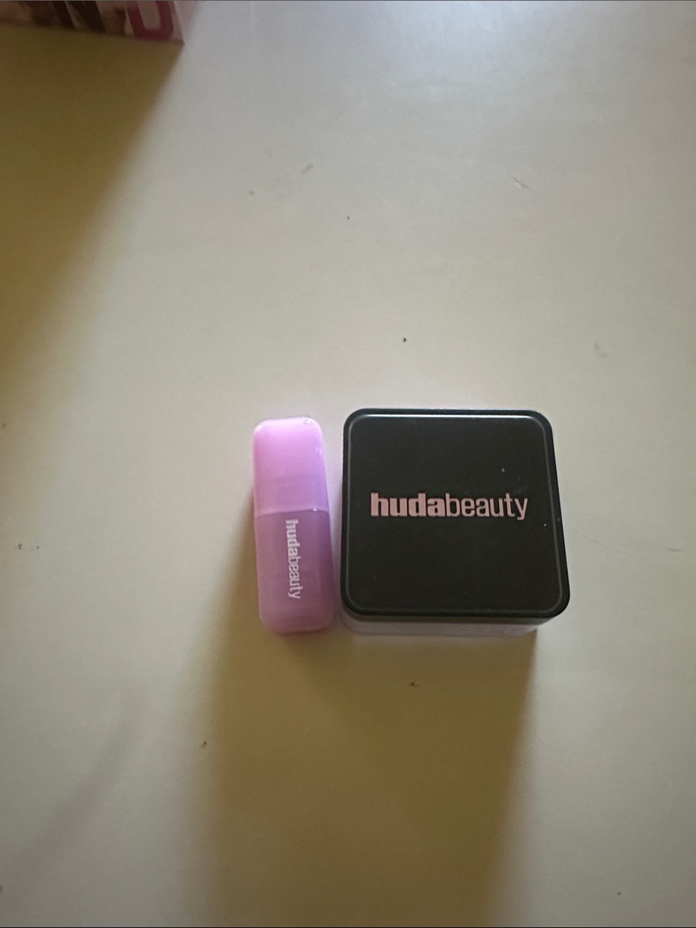 HUDA BEAUTY UBE liquid Blush and Setting powder duo no box BRAND NEW